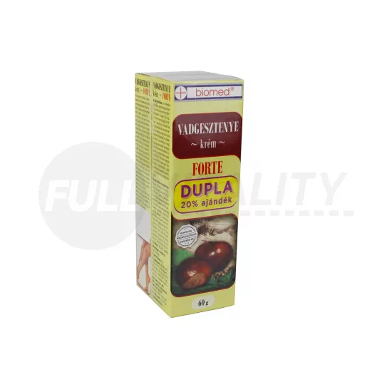 BIOMED VADGESZTENYE KRÉM FORTE DUPLA 2X60G