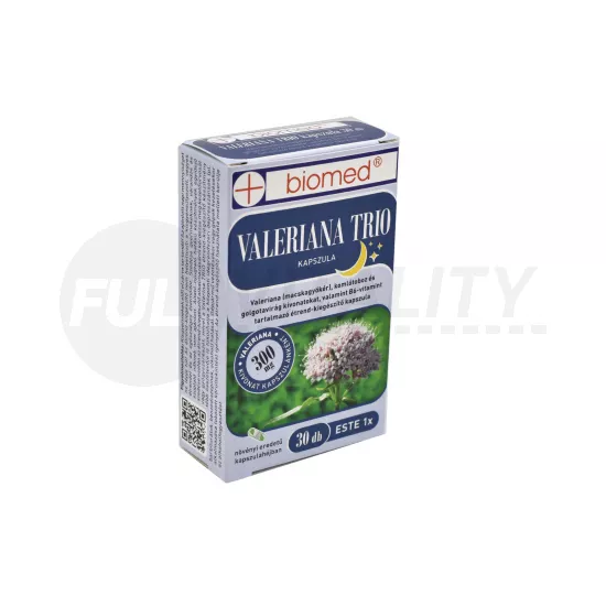 BIOMED VALERIANA TRIO KAPSZULA 30DB