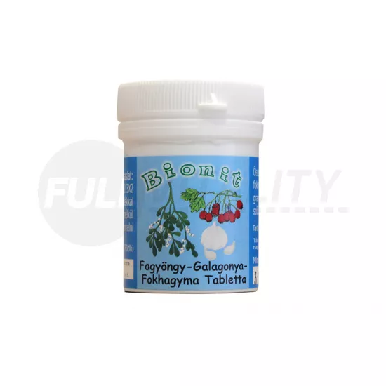 BIONIT FOKHAGYMA-GALAGONYA-FAGYÖNGY TABLETTA 90DB