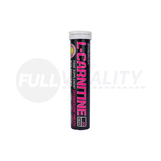 BIOTECHUSA L-CARNITINE PEZSGŐTABLETTA  500MG CITROM-LIME ÍZŰ 20DB