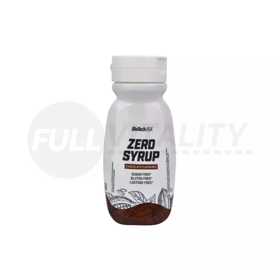 BIOTECHUSA LAKTÓZMENTES ZERO SYRUP CSOKOLÁDÉ 320ML