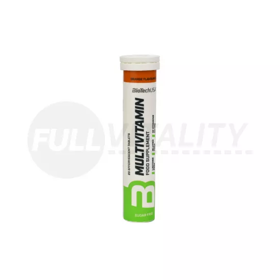 BIOTECHUSA MULTIVITAMIN PEZSGŐTABLETTA NARANCS ÍZŰ 20DB