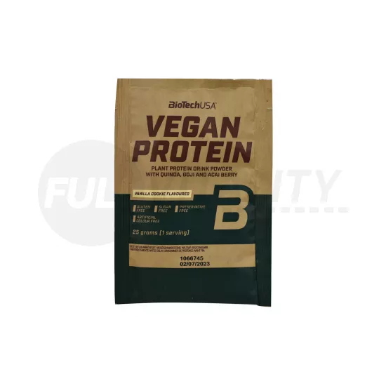 BIOTECHUSA VEGAN PROTEIN VANÍLIÁS SÜTEMÉNY ÍZŰ 25G