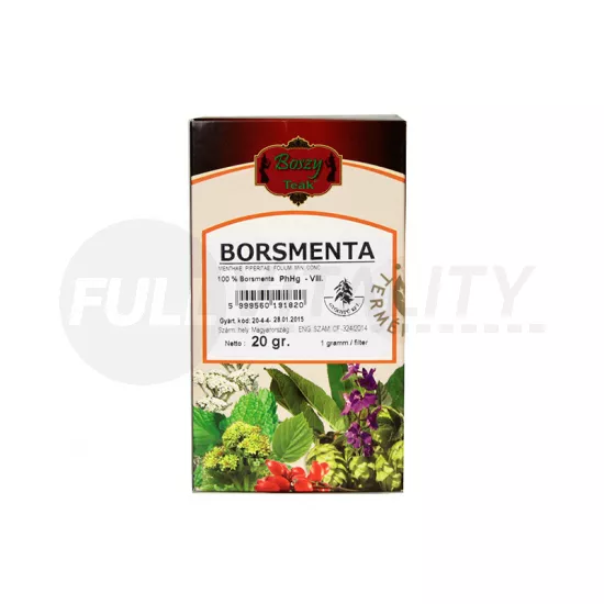 BOSZY TEA BORSMENTA FILTERES 20DB