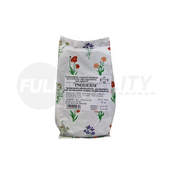 BOSZY TEA PSODERM (PIKKELYSÖMÖR, GYULLADÁSOS BŐR) TERÁPIA KIEGÉSZÍTÉSÉHEZ 50G