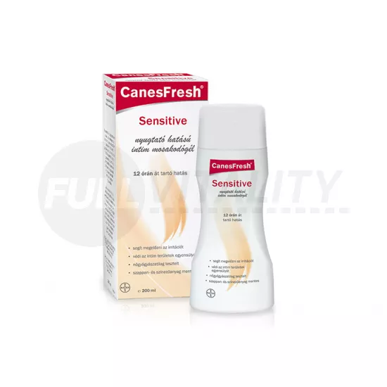 CANESFRESH SENSITIVE NYUGTATÓ HATÁSÚ INTIM MOSAKODÓGÉL 200ML