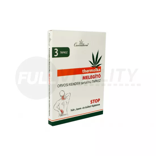 CANNADERM THERMOLKA MELEGÍTŐ TAPASZ 3DB