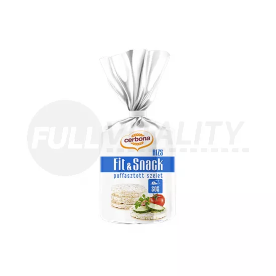 CERBONA PUFFASZTOTT RIZSSZELET TENGERI SÓVAL 90G