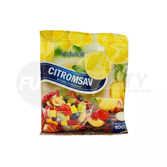 DULCIT CITROMSAV - BEFŐZÉSI TARTÓSÍTÓSZER 100G