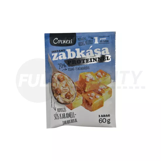 CORNEXI SÓS-KARAMELLÁS PROTEINES ZABKÁSA 60G