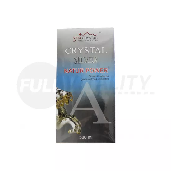 CRYSTAL SILVER NATUR POWER GRAPEFRUITMAG KIVONATTAL 500ML