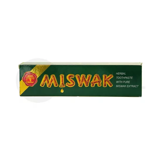 DABUR FLUORIDMENTES GYÓGYNÖVÉNYES MISWAK FOGKRÉM 100ML