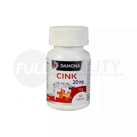 DAMONA CINK 20MG TABLETTA 60DB
