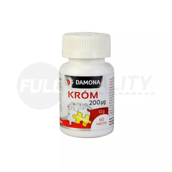 DAMONA SZERVES KRÓM TABLETTA 60DB