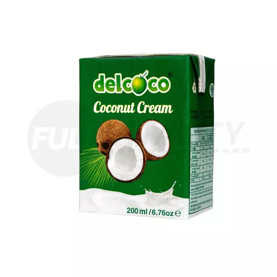 DELCOCO KÓKUSZTEJSZÍN 24% 200ML