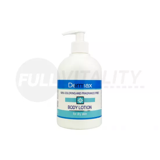 DERMAX TESTÁPOLÓ SZÁRAZ BŐRRE ILLATMENTES 500ML