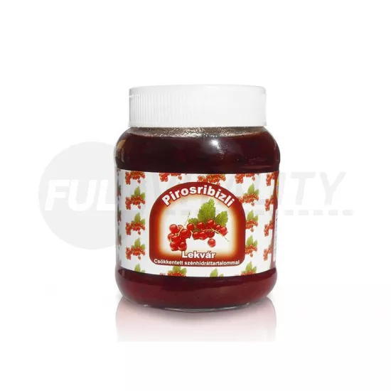 DIA-WELLNESS CSÖKKENTETT SZÉNHIDRÁTTARTALMÚ PIROS RIBIZLILEKVÁR 380G