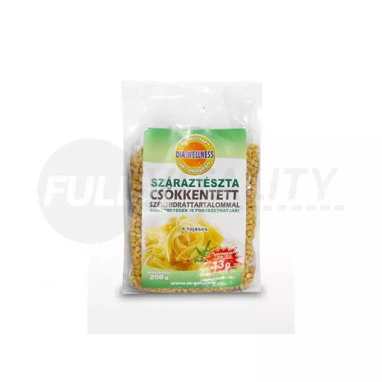 DIA-WELLNESS CSÖKKENTETT SZÉNHIDRÁTTARTALMÚ SZÁRAZTÉSZTA GÉPI TARHONYA 250G