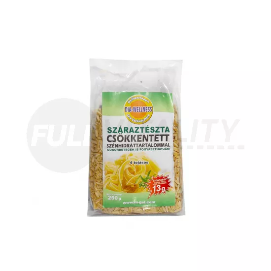 DIA-WELLNESS CSÖKKENTETT SZÉNHIDRÁTTARTALMÚ SZÁRAZTÉSZTA RIZSSZEM 250G