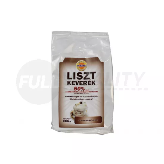 DIA-WELLNESS LISZTKEVERÉK CSÖKKENTETT SZÉNHIDRÁTTARTALMÚ 500G