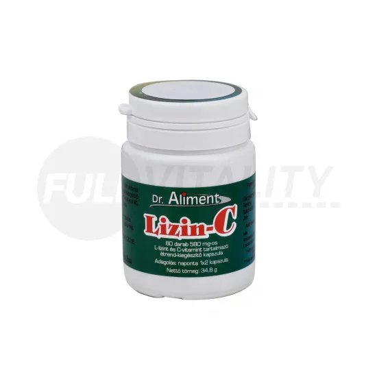 DR.ALIMENT LIZIN-C KAPSZULA 60DB