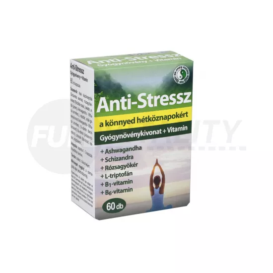 DR.CHEN ANTI-STRESSZ GYÓGYNÖVÉNY+VITAMIN KAPSZULA 60DB