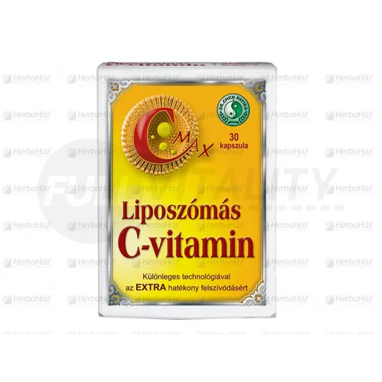 DR.CHEN C-MAX LIPOSZÓMÁS C-VITAMIN KAPSZULA 30DB