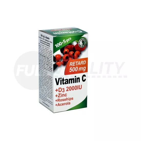 DR.CHEN C-VITAMIN 500MG RETARD+D3+ACEROLA 105DB