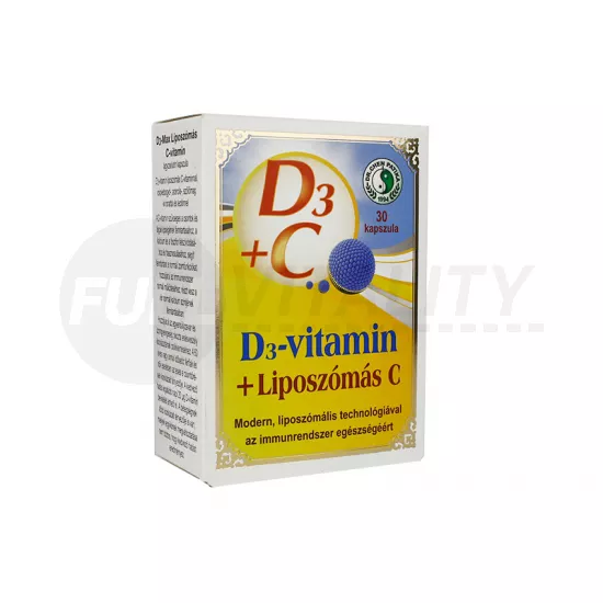 DR.CHEN D3-MAX LIPOSZÓMÁS C-VITAMIN KAPSZULA 30DB