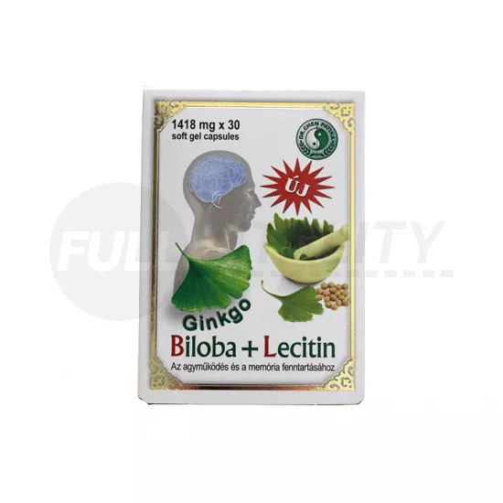 DR.CHEN GINKGO BILOBA + LECITIN KAPSZULA 30DB