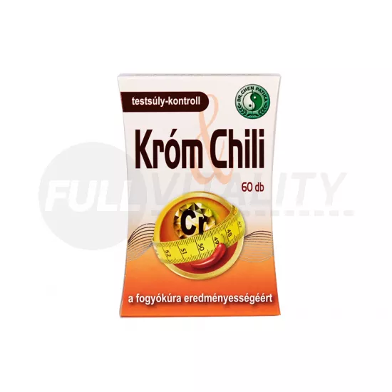 DR.CHEN KRÓM ÉS CHILI KAPSZULA 60DB