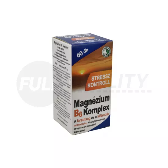 DR.CHEN MAGNÉZIUM B6 KOMPLEX STRESSZ KONTROLL TABLETTA 60DB