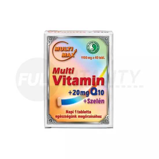 DR.CHEN MULTI-MAX VITAMIN+Q10+SZELÉN TABLETTA 40DB