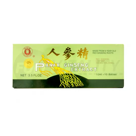 DR.CHEN PANAX GINSENG EXTRAKTUM AMPULLA 10X10ML