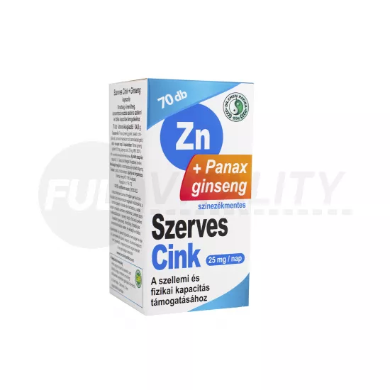 DR.CHEN SZERVES CINK KAPSZULA 70DB
