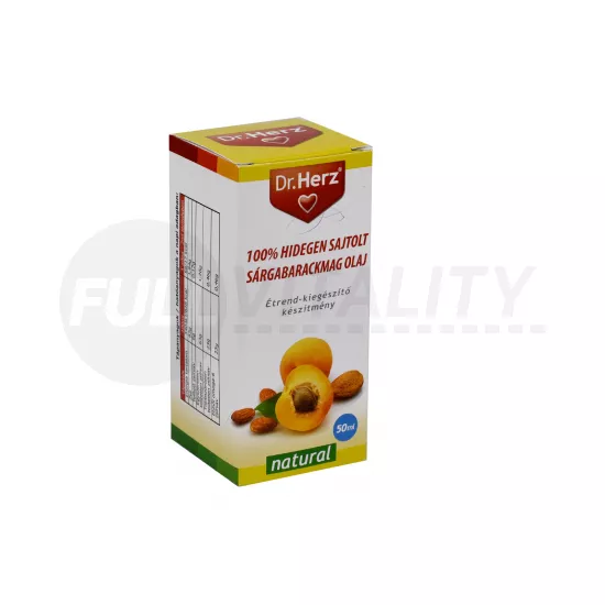 DR. HERZ BARACKMAG OLAJ 100% HIDEGEN SAJTOLT 50ML