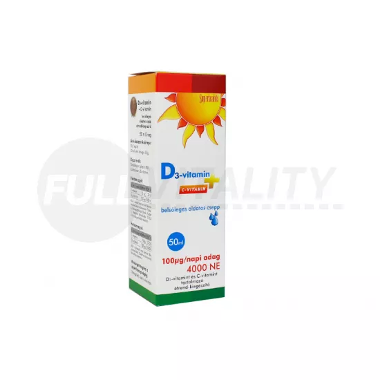 DR. HERZ D-VITAMIN+C-VITAMIN CSEPP 50ML