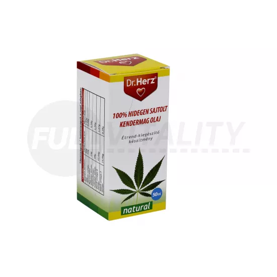 DR. HERZ KENDERMAG OLAJ 100% HIDEGEN SAJTOLT 50ML