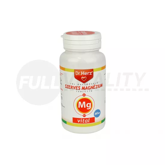 DR. HERZ SZERVES MAGNÉZIUM + B6 + D3 TABLETTA 60DB