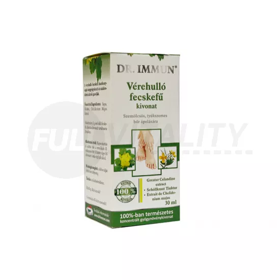 DR.IMMUN VÉREHULLÓ FECSKEFŰ KIVONAT 30ML