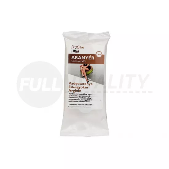 DR.KELEN LUNA ARANYÉR TÖRLŐKENDŐ 10DB