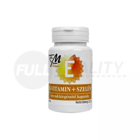 DR.M PRÉMIUM E-VITAMIN+SZELÉN KAPSZULA 60DB