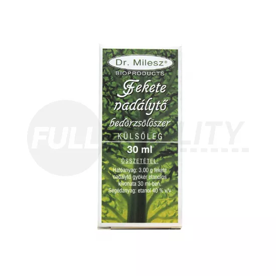 DR.MILESZ FEKETENADÁLYTŐ BEDÖRZSÖLŐ 30ML