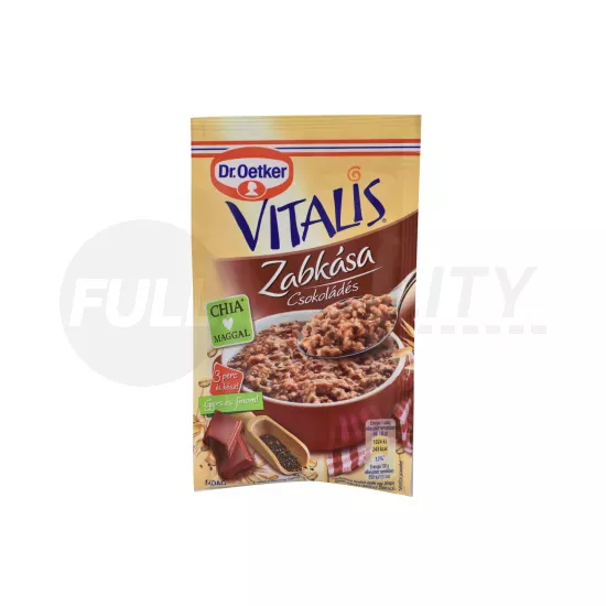 DR.OETKER VITALIS ZABKÁSA CSOKOLÁDÉS 61G