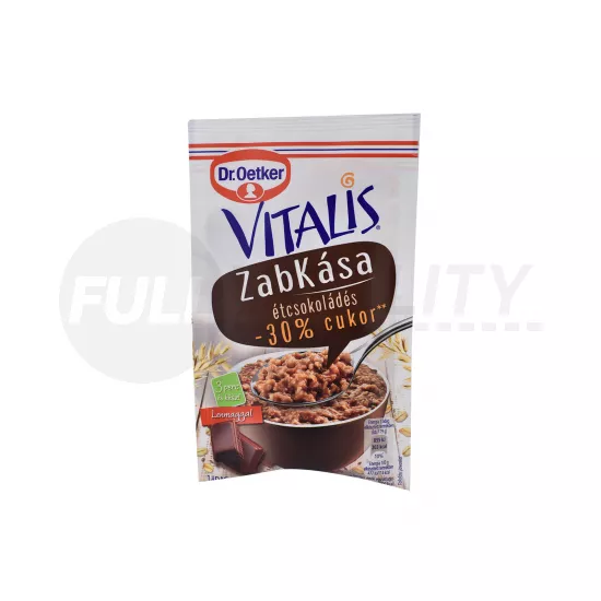 DR.OETKER VITALIS ZABKÁSA ÉTCSOKOLÁDÉS -30% CUKOR 54G