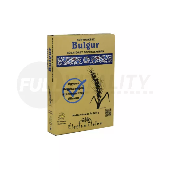 ÉLETFA BULGUR FŐZŐTASAKBAN 2X125G