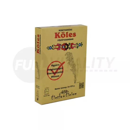 ÉLETFA KÖLES FŐZŐTASAKBAN 2X125G