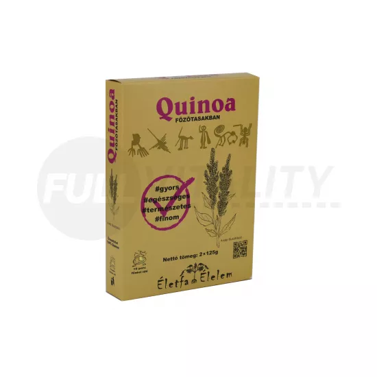 ÉLETFA QUINOA FŐTŐTASAKBAN 2X125G