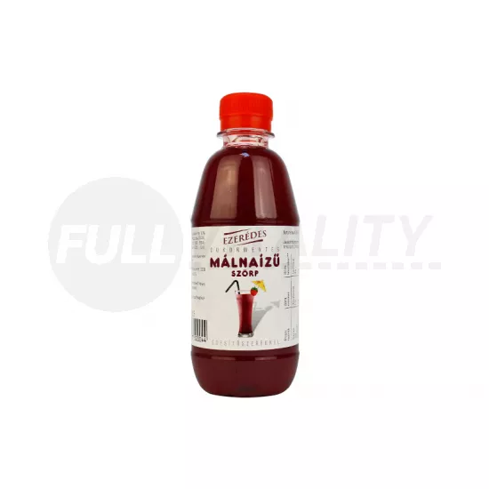 EZERÉDES CUKORMENTES MÁLNA ÍZŰ SZÖRP 330ML