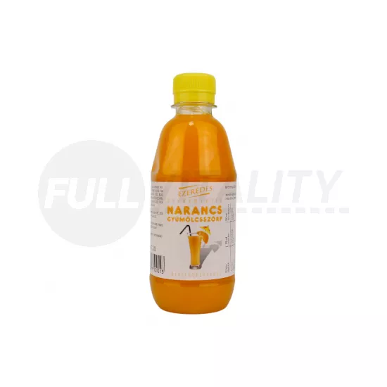 EZERÉDES CUKORMENTES NARANCS ÍZŰ SZÖRP 330ML